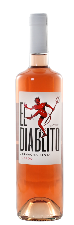 Vino rosado El DIablito de Bodegas Viña Bardela